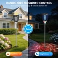 thumbnail image 4 of Solar Zapper Outdoor  4200v Mosquito With Rgb Projector & Lights Cordless Killer Usb Rechargeable Fly Insect Waterproof Lighting Decor For Patio Garden Yard, 4 of 7