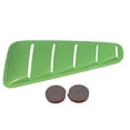 thumbnail image 7 of Ikon Motorsports Compatible with 10-14 Mustang OE Factory Rear Quarter Side Window Louvers Scoop Cover Vent Panel Painted #HD Gotta Have It Green, 7 of 7