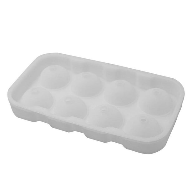 facefd Silicone Mold 8Cavity Round Ice Ball Mould Fruit Ice Cube Maker