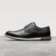 thumbnail image 3 of Zapatos Derby Casual de Vestir para Hombre Bruno Marc Negros Talla 12W, 3 of 9