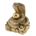 thumbnail image 1 of China Fengshui decoración dinero tón 1tatuas coleccionables de del zodiaco Serpiente Zulema Ornamento animal del zodiaco chino, 1 of 7