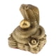 thumbnail image 1 of Figura de animal con caracteres chinos de latón, amuleto de la suerte para la riqueza del Feng Shui Serpiente, 1 of 7