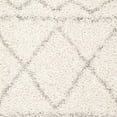 thumbnail image 4 of SAFAVIEH Pro Lux Shag Marie Southwestern Geometric Area Rug, Cream/Blue, 4' x 6', 4 of 5