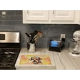 thumbnail image 2 of Airedale Terrier Hippie Dawg Glass Cutting Board Large 12 in x 15 in, 2 of 5