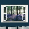 thumbnail image 4 of Justharion 2 Pieces 3D Window Wall Stickers Interesting Scenery Decal Home Ornament, 4 of 6