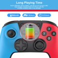 thumbnail image 3 of FIXEDVALUEAPPIE 1 Pack Manette Sans Fil pour Nintendo Switch/Switch Lite, Joypad Manette pour Nintendo Switch, 3 of 9