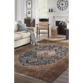 thumbnail image 2 of Keen Home Design Machine Washable Area Rugs with Non-slip Backing, Ideal for Hallway, Living Room, Bedroom, Kitchen and Laundry Room, Vintage Moroccan and Low Pile Rug - ( 6' x 9' ), 2 of 9
