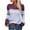 Sky Blue women sweater, variant on Tuphregyow Women Pullover Sweater Top Stripe Print Trendy Oversized Fuzzy Party Outdoor Chunky Warm Knit Sweater Casual Jumper Tops Crew Neck Long Sleeve Pink S