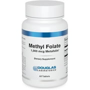 Douglas Laboratories Methyl Folate L-5-MTHF | 1,000 mcg Metafolin Identical to the Naturally Occurring Form of Folate to Support Overall Health * | 60 Tablets