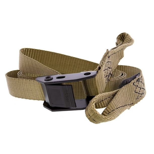 Lone Wolf Treestands Replacement Belt, Brown, Hook Not Included, Quiet