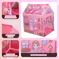 thumbnail image 2 of Super Joy DIY Little Pincess Playhouse Tent for Kids, Washable DIY Graffiti Tent with 12 Color Pens for Indoor Outdoor, Birthday Christmas Gift, 2 of 6
