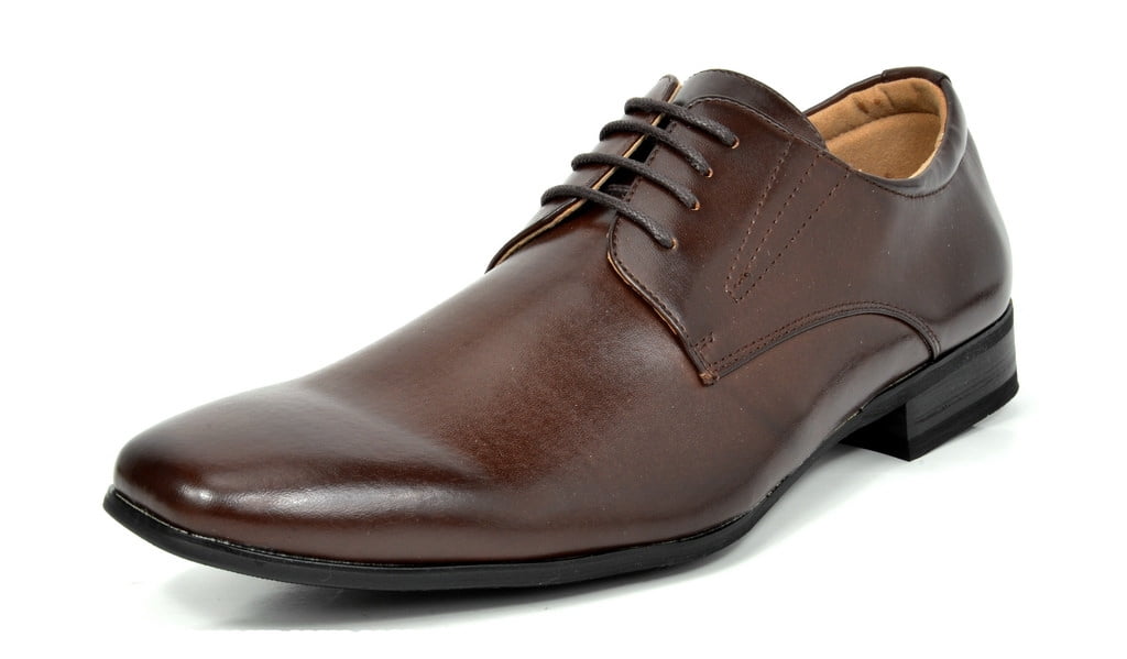 Bruno Marc Mens Classic Modern Formal Oxfords Lace Up Leather Lined Dress Shoes