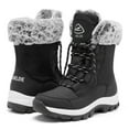 thumbnail image 2 of Snow Boots for Women Waterproof Outdoor Hiking Shoes Winter Warm Mid Calf Boots, 2 of 5