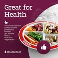 thumbnail image 4 of Choose MyPlate Portion Plate for Kids, Toddlers - Kids Nutrition Plates with Dividers from Health Beet (English language, Single Plate)…, 4 of 10