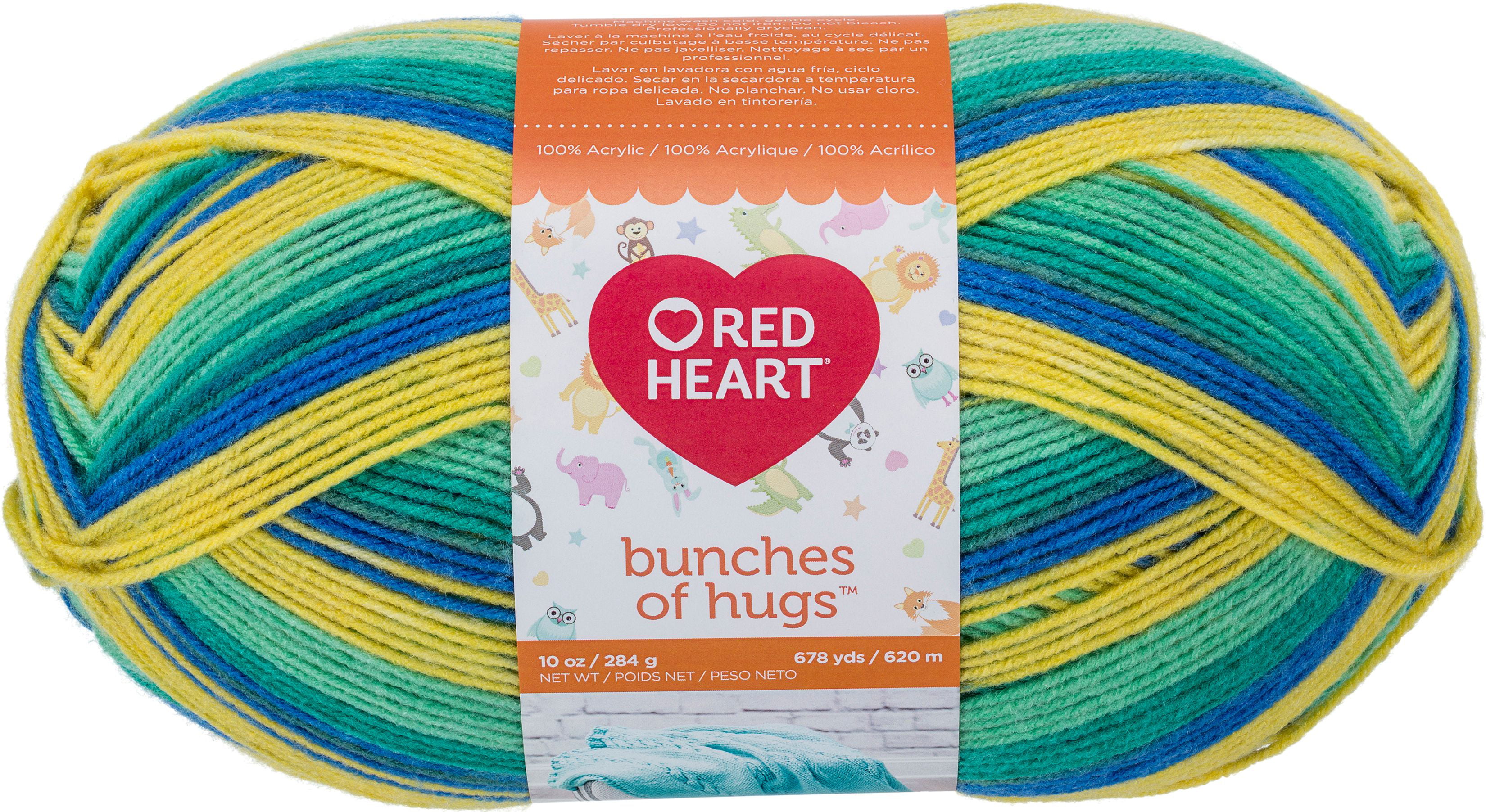 Red Heart Bunches Of Hugs Yarn-Dragon Walmart.com