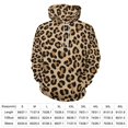 thumbnail image 2 of Leopard Print Pattern Men's Women New Sweatshirt Hoodie Men's Plus Size Sweatshirt Hooded Sweatshirt 3d Printed Street Men's Cloth, 2 of 6