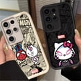 thumbnail image 4 of Marvel Spider Man Cat Funda de silicona líquida para teléfono Samsung Galaxy S24 Ultra S23 S22 S21 Plus FE A54 A34 A14 A73 A53 A33, 4 of 5