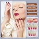 thumbnail image 2 of Juego de puntas francesas para uñas Minnieouse Puntas de uñas artificiales con Gradiente, 2 of 6
