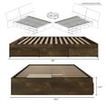 thumbnail image 4 of Nexera Nocce 3 Drawer Storage Bed, Truffle, 4 of 8