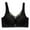 Black, variant on Lace Bralettes for Women No Underwire Sexy Triangle See Thru V Neck Unpadded Bra[Green,36]