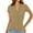 Khaki# cardigan for women, variant on Cardigan Sweaters for Women Y2K Cropped Button Down Ribbed Knit Cardigans Short Sleeve Summer Clothes Slim Lightweight Shrugs Dark Blue S