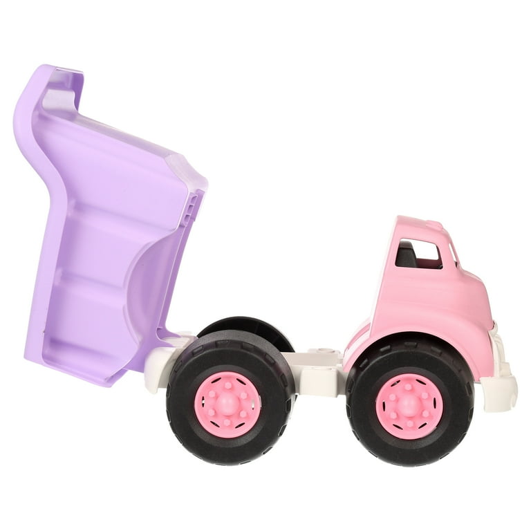 まとめ買いでお得 Truck Dump Pink Toys Green for Plastic Recycled 100% Kids, 乗り物おもちゃ