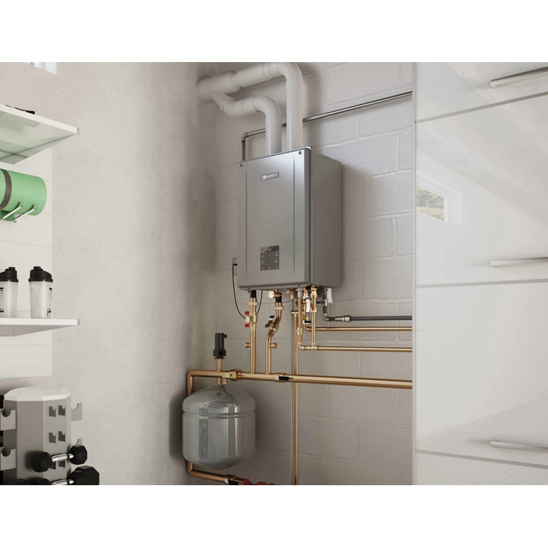 Noritz Nrcb180dv-Ng 9.8 GPM 180000 BTU 95% Afue Direct Vent Natural Gas  Combination Boiler - Walmart.com