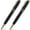 Black Gold, variant on STONEGO Capless Ballpoint Pen - Just twist to reveal, Rollerball pen with black gel ink, medium nib (1.0mm), writes easily and smoothly, perfect for professional signatures and daily use