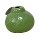 thumbnail image 5 of Jarrón de flores con forma de naranja, jarrón decorativo, centro de mesa, adorable jarrón con capullos para Verde, 5 of 9