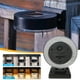 thumbnail image 1 of Aplique de pared solar para vallas de exterior, ahorro de energía, decoración de pared impermeable, LED blanco cálido/frío, para jardín, patio, seguridad activada por movimiento, iluminación de paisa, 1 of 9