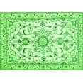 thumbnail image 1 of Ahgly Company Indoor Rectangle Persian Green Traditional Area Rugs, 2' x 5', 1 of 1