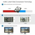 thumbnail image 4 of ZOSI 8CH 5MP Lite DVR 1080P Outdoor Indoor CCTV Wired Security Surveillance Camera System Kit IR Night Vision 2TB HDD, Remote Access, Motion Detection, 24/7 Record, 4 of 9