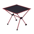 thumbnail image 2 of Aleación De Aluminio Plegable Plegable Para Acampar Picnic Escritorio Portátil Con Bolsa De Transporte - 4 rojo DYNWAVEMX Mesa plegable, 2 of 8