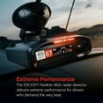thumbnail image 5 of Escort Redline 360c Laser Radar Detector – Extreme Range, AI Assisted Filtering, 360°  Directional Awareness,  Rapid Response Times, Wi-Fi, GPS Based, 5 of 15