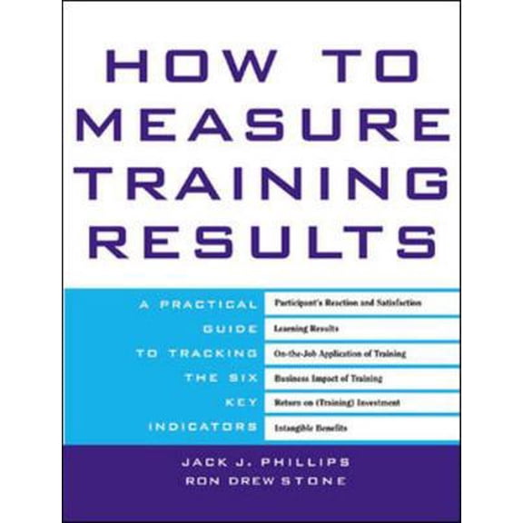 Pre-Owned How to Measure Training Results: A Practical Guide to Tracking the Six Key Indicators (Hardcover) 0071387927 9780071387927
