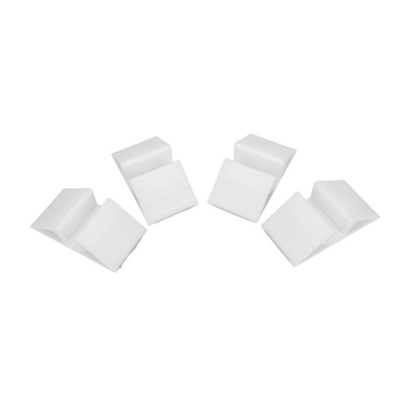 4pcs Pet Gate Support Feet Triangular Dog Fence Reinforcement Support Feet for Doorway Hallway Porch Staircase,Pet Fence Reinforcement Support Feet,Pet Gate Isolation Fence Support Feet