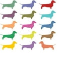 thumbnail image 3 of CafePress - Colorful Dachshunds - Women's Dark Pajamas, 3 of 4