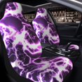 thumbnail image 2 of Uemuo Blue Lightning Pattern Car Seat Covers for Front Seats Waterproof Seat Covers for Cars, Universal Auto Front Seats Protector Fits for Car-2 PCS, 2 of 6