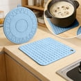 thumbnail image 6 of YFGEFTR Heat Resistant Rubber Table Mat, Non-Slip Silicone Coaster for Kitchen, Small Insulated Pad – Thin and Durable Design, 6 of 7