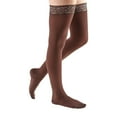 thumbnail image 6 of mediven comfort 30-40 mmHg Thigh High w/Lace Silicone Top Band Closed Toe Compression Stockings, Natural, V-Petite, 6 of 6