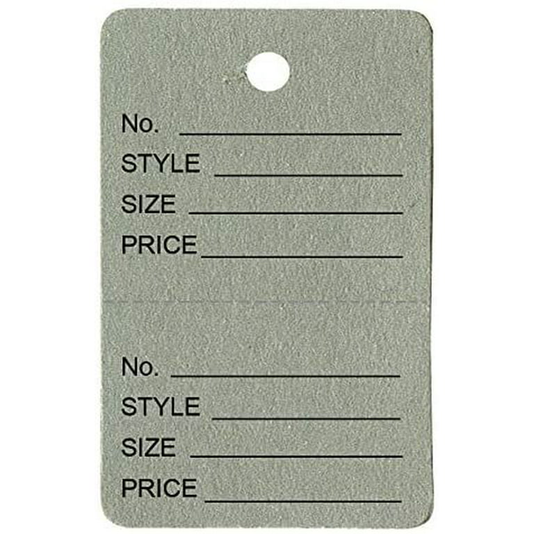 900 Pcs Price Tags, Clothes Size Tags Coupon Tags Making Tag White Store  Tags Clothing Tags, 1.77 X 1.38 Inches