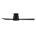thumbnail image 3 of WAC Hug 52" Matte Black Dimmable LED Smart Flush Mount Ceiling Fan with Remote Control, 3 of 8