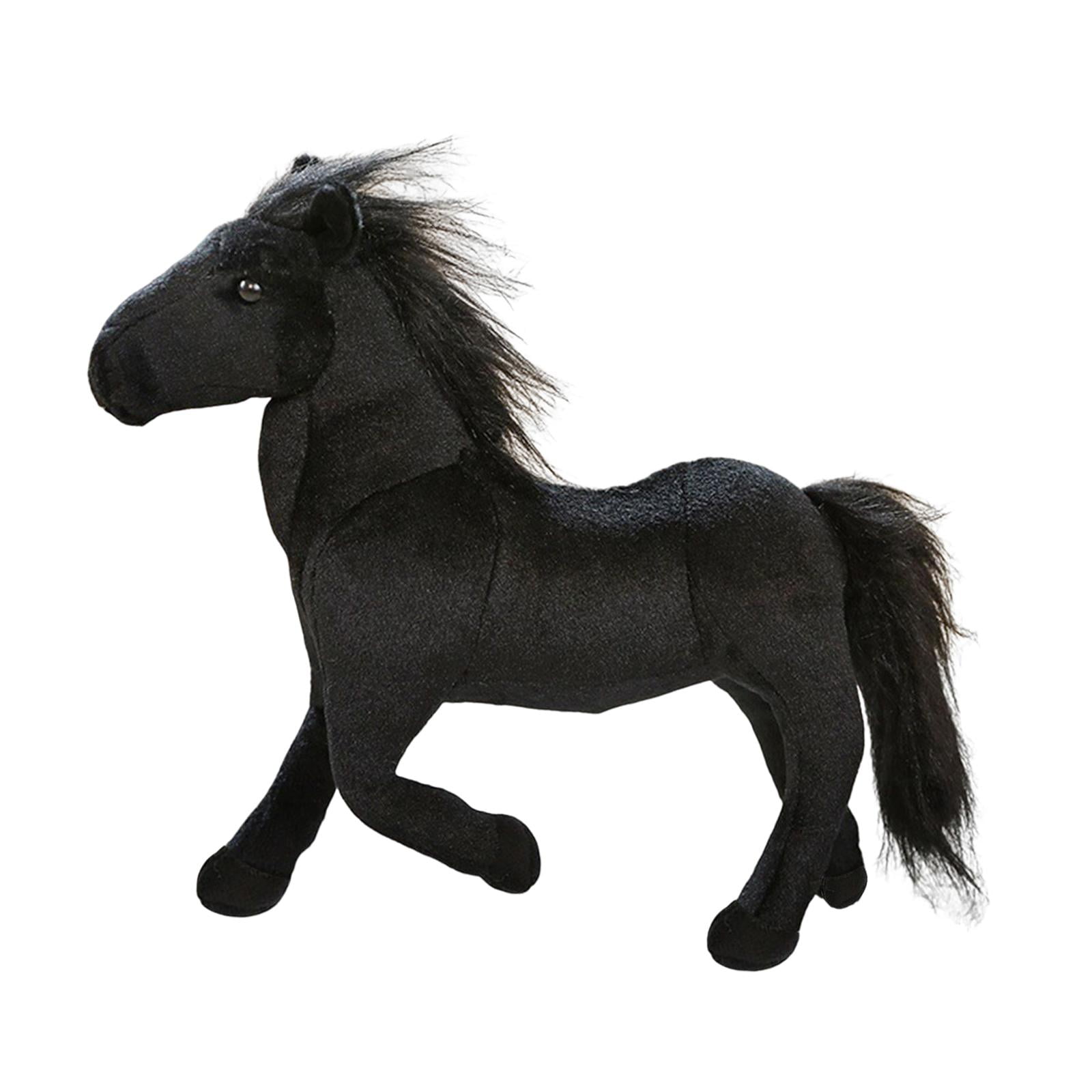 Lovely Stuffed Animal Horse Lifelike Horse Figure Plush Stuffed Toys