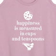 thumbnail image 3 of Instant Message - Happiness Measured Cups - Women's Racerback Tank Top, 3 of 6