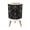 Color 1, variant on Small Trash Can with Lid Light Blue Plaid Buffalo Check Pastel Blue Baby 1.8 Gallon Dog Proof Trash Can Round Garbage Can Waste Bin Wastebasket for Bathroom Bedroom Living Room