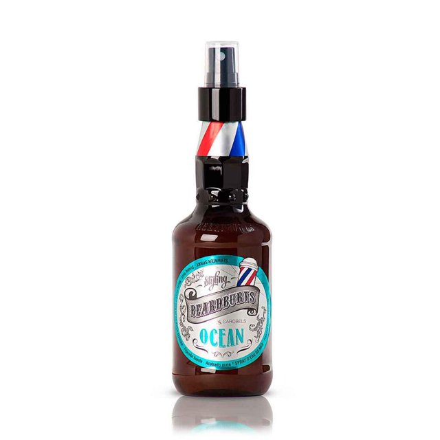 Beardburys Spray texturizante de sal marina para hombres: agregue volumen y brillo natural Grado de barbero para un estilo de cabello de playa duradero 8.5 oz
