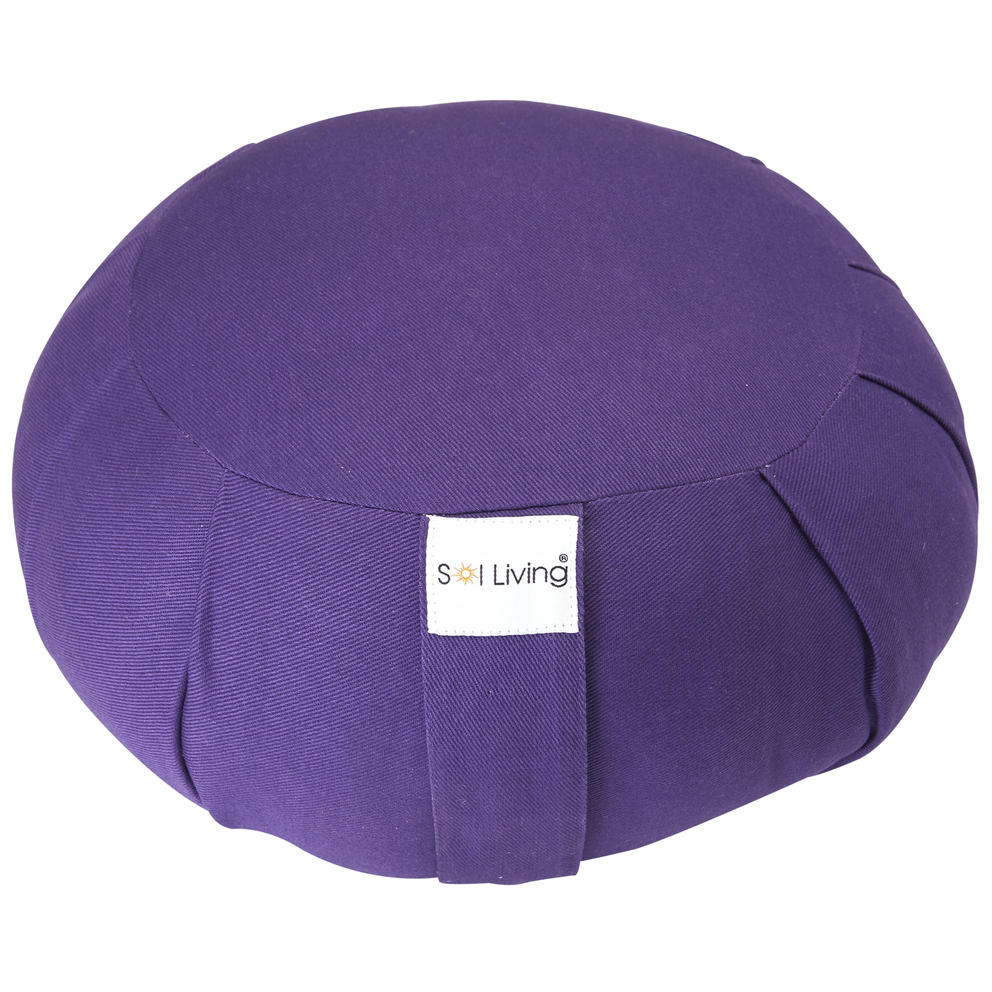 Stabilizes Back 28 x 10 x 10 Floor Pillow for Sitting & Lotus Pose Supports Posture Premium Cotton Sol Living Cylindrical Meditation Cushion 