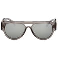 thumbnail image 3 of VERSACE VE4401 53416G Transparent Grey Pilot Men's 57 mm Sunglasses, 3 of 7