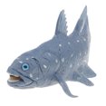thumbnail image 4 of Realistic Latimeria Chalumnae Action Figure, Plastic Ocean Fish Model Figurine, 4 of 8