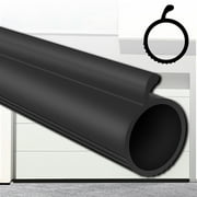 Gaahing 0.19" P-Bulb Garage Door Bottom Seal Strip - Replacement Impact Buffer Weatherstripping, Fits Single Track Overhead Door